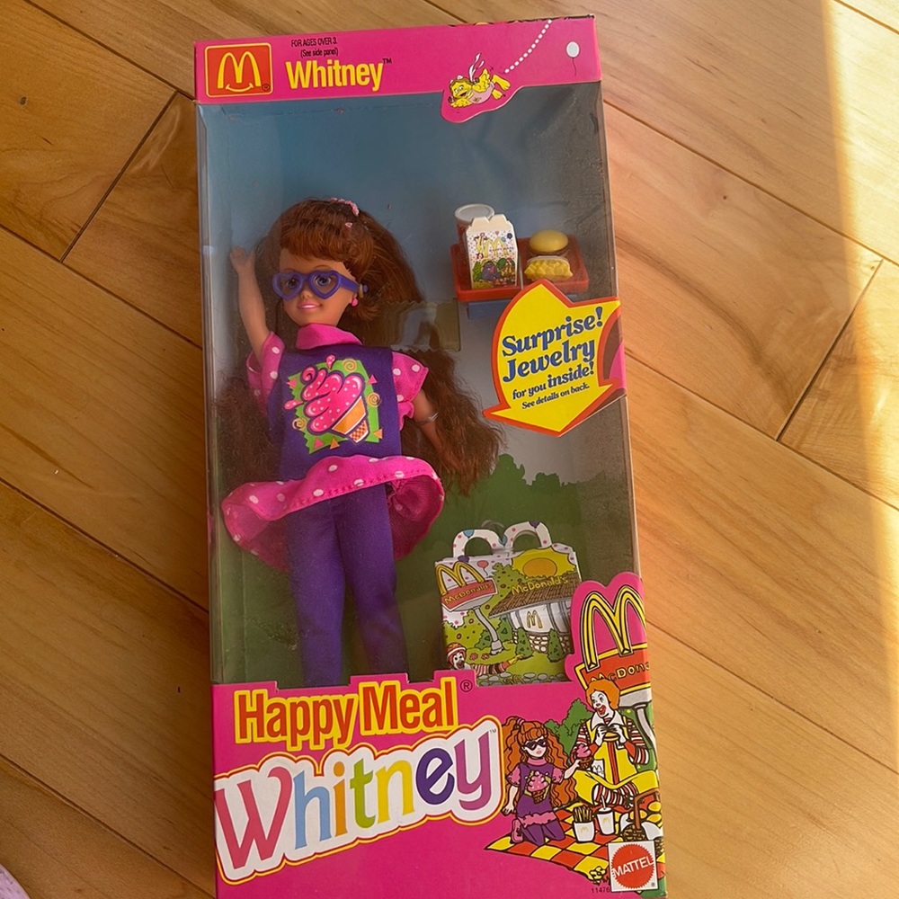 NRFB Vintage Happy Meal Whitney 🍔🍟